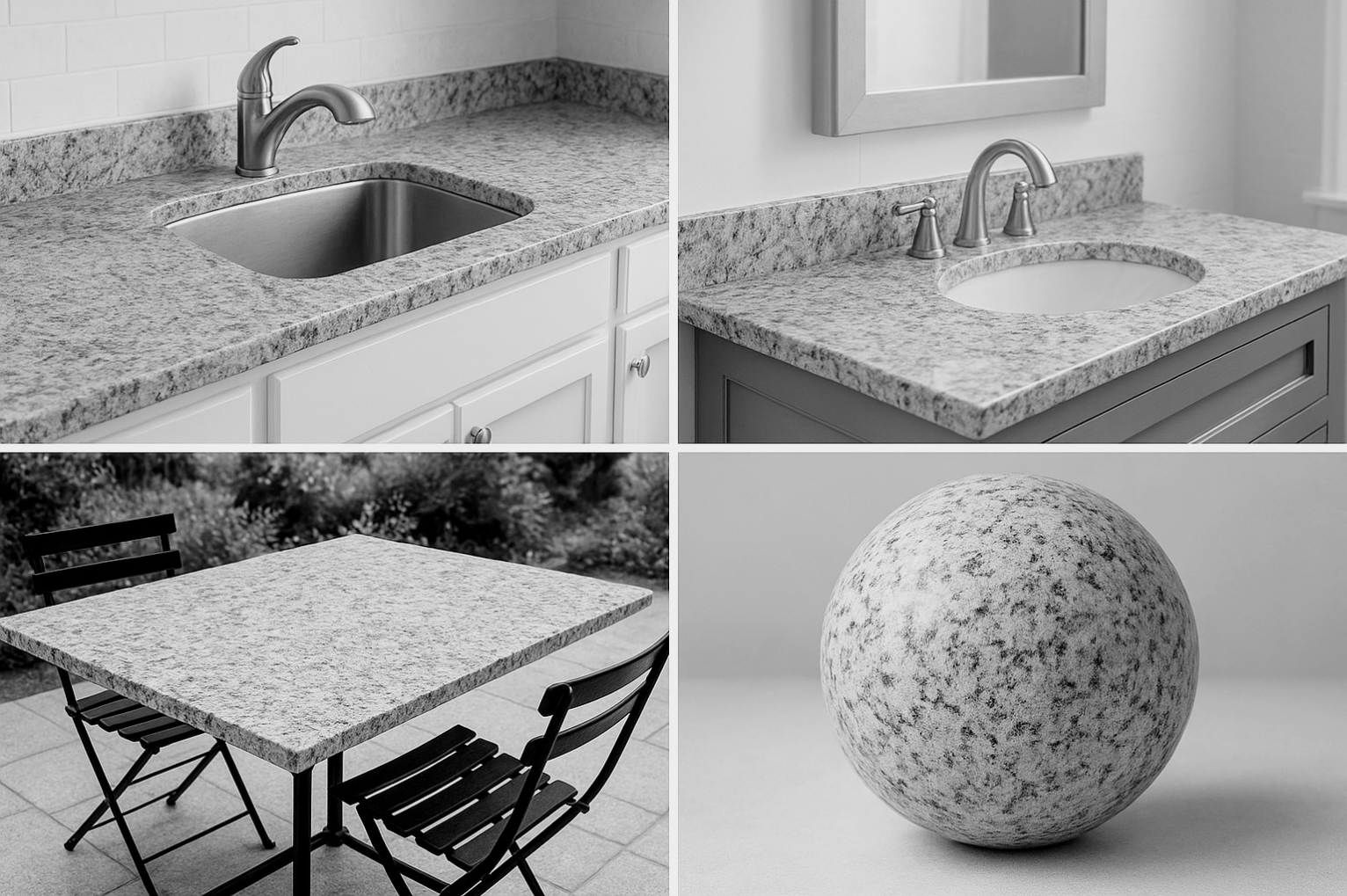 5 utilisations créatives du granit pour vos intérieurs et extérieurs