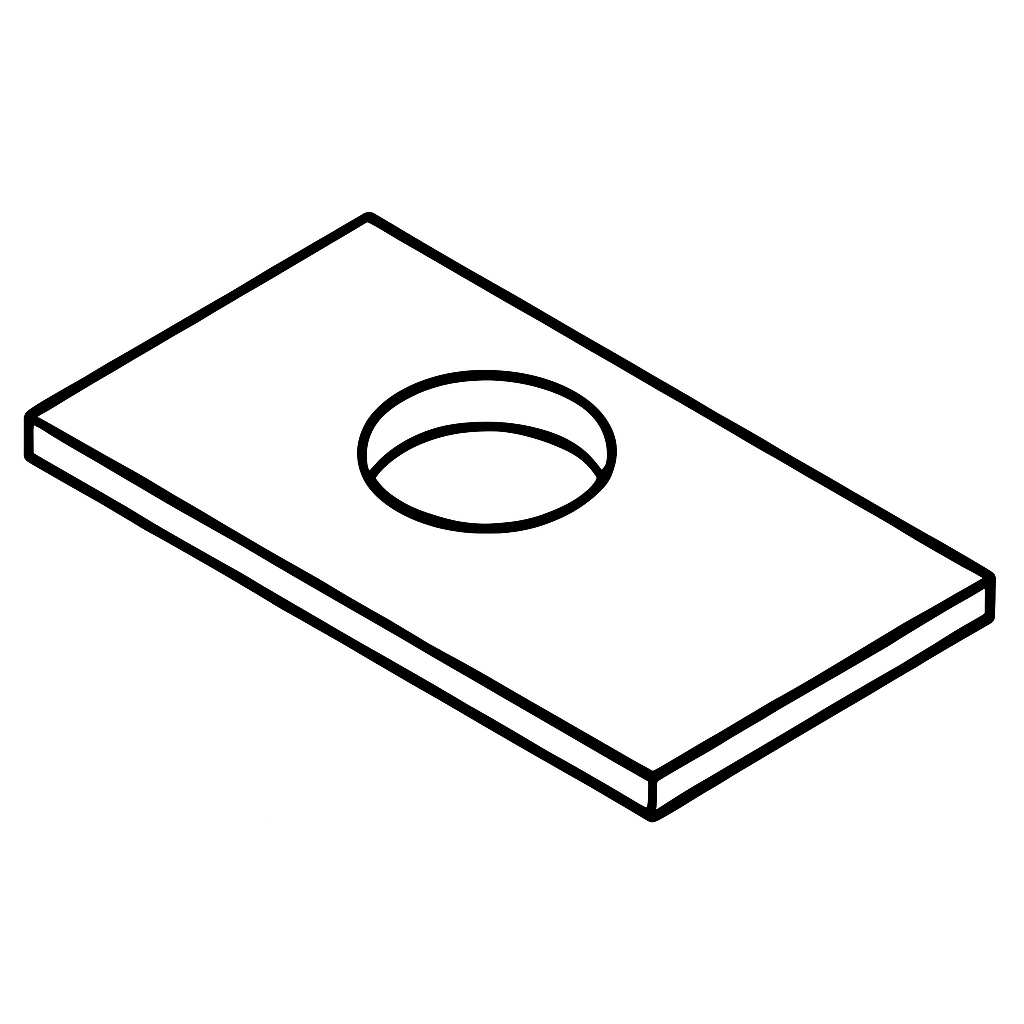 Découpe arrondie diamètre 60